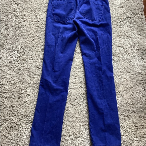 J CREW ROYAL BLUE MATCHSTICK 5 POCKET PANTS. 28 R, SIZE 6 - Picture 5 of 6